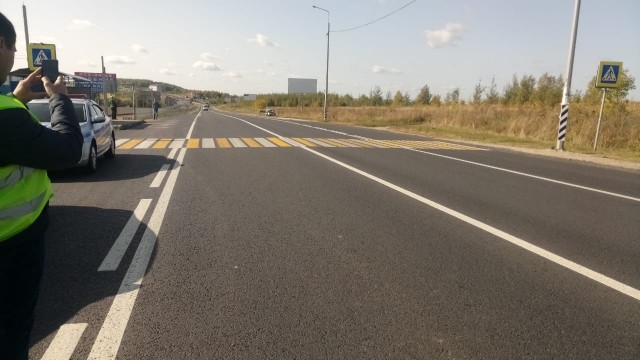 Почти 7 км дороги Ряжск-Касимов-Муром-Нижний Новгород отремонтировали в Богородском районе