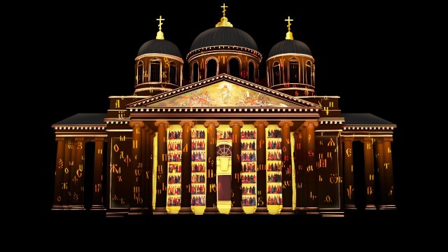 Тематическая видеоинсталляция украсит Воскресенский собор в дни проведения фестиваля "Арзамасские купола"