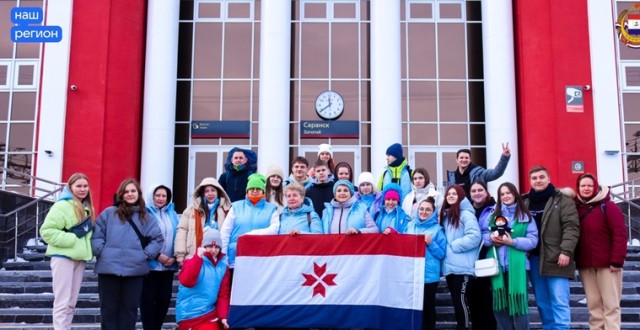 Мордовских волонтеров проводили на Всемирный фестиваль молодежи в Сочи