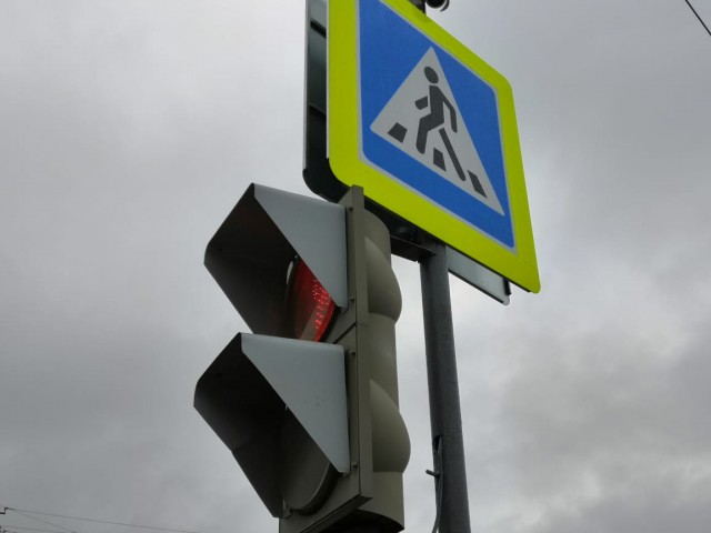 Около 200 дорожных знаков установили на 20-километровом участке трассы в Лукояновском районе 