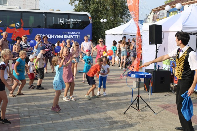 Юбилейные мероприятия "Нижний 800: празднуем вместе!" продолжаются в районах Нижегородской области