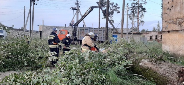 Непогода стала причиной отключений электроэнергии на юге Нижегородской области