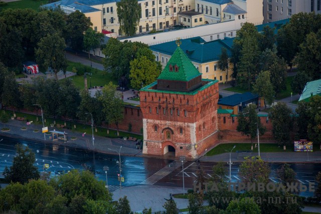Доступ в скверы Нижегородского кремля закроют до августа 