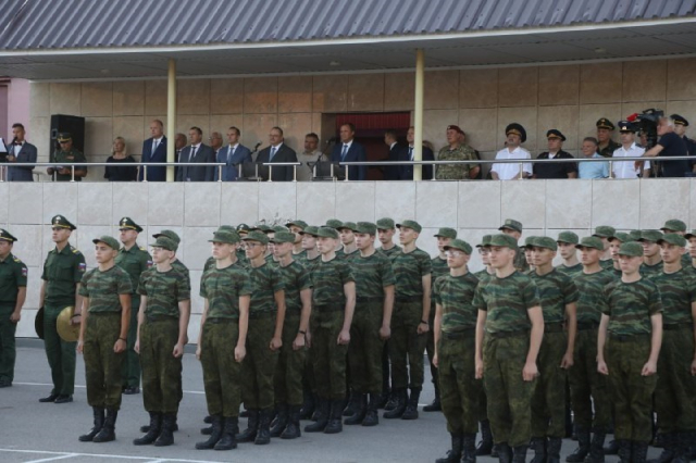 Юнармейские сборы "Гвардеец" открылись в Пензенской области