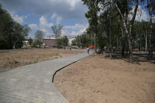 Нижегородцы смогут посетить благоустроенные сквер "Техноткань" и улицу Луначарского в июле