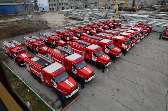 Более 30 автомобилей получили подразделения противопожарной службы Нижегородской области