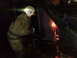 Трое неизвестных мужчин погибли на пожаре на Бору в Нижегородской области