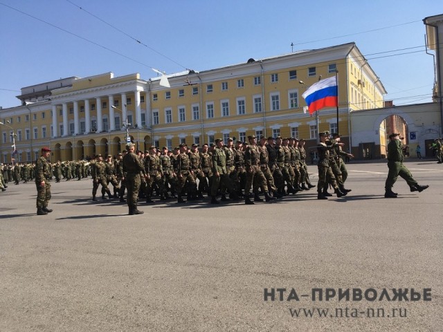 Движение транспорта в центре Нижнего Новгорода будет перекрыто в связи с репетициями парада Победы