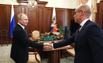Владимир Путин провёл встречу с главой Удмуртии Александром Бречаловым (ВИДЕО)