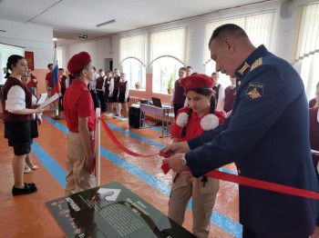  Парты Героя установили в 3 сельских школах Сергачского округа