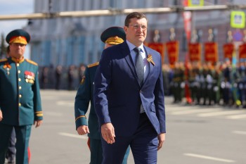 Глеб Никитин поблагодарил командиров расчетов за участие в военном параде в Нижнем Новгороде