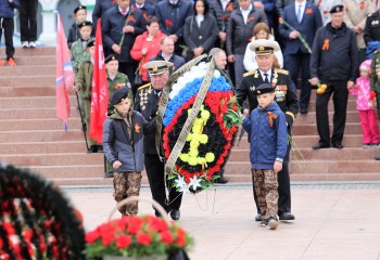 Юные нижегородцы приняли участие в патриотических мероприятиях, посвящённых Дню Победы