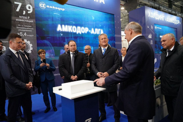 Завод "Амкодор - Агидель" открыли в Уфе