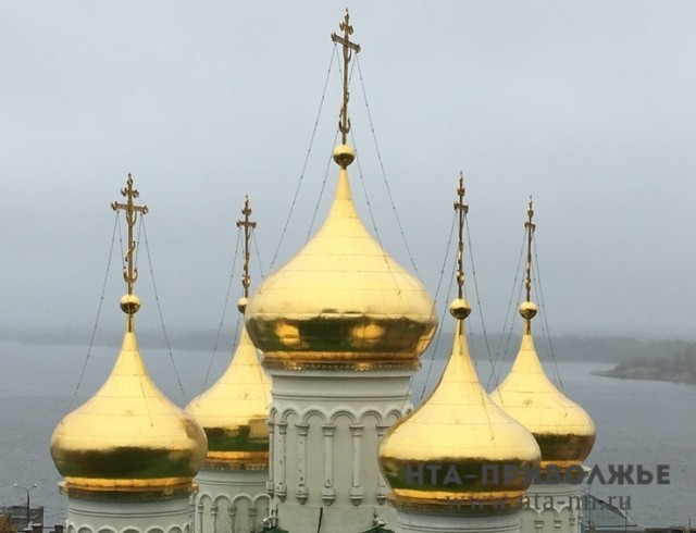 Купола храма в Нижегородском кремле освятят 16 января 