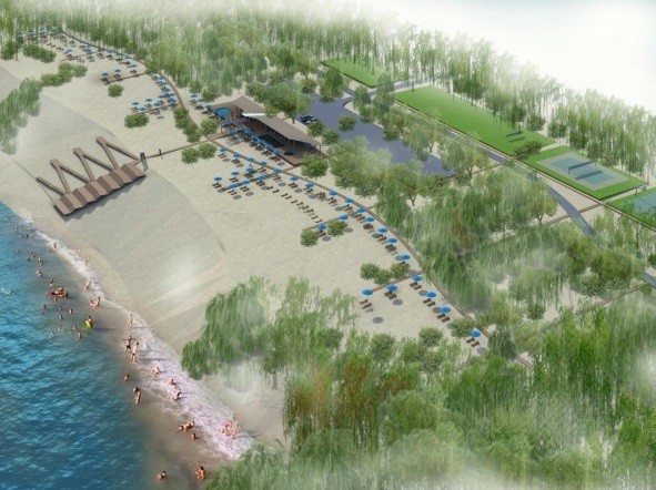 Благоустройство пляжа на Гребном канале в Нижнем Новгороде обещают завершить к 15 октября