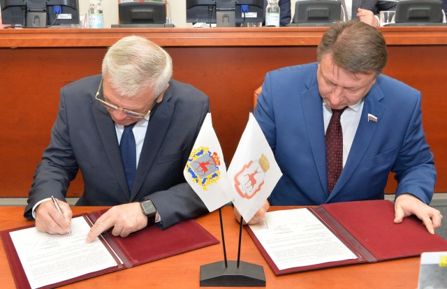 Заксобрание Нижегородской области и Дума Нижнего Новгорода договорились об обмене опытом