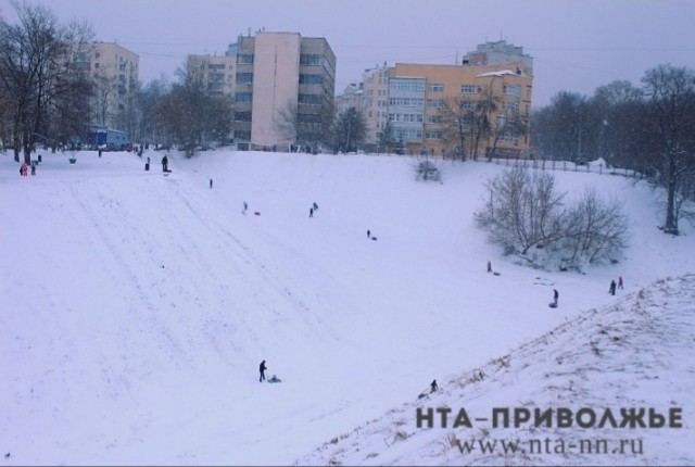 Почти 30 опасных снежных горок  выявлено в Нижнем Новгороде