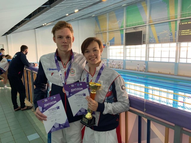 Нижегородские пловцы Валерий Голубев и Анастасия Корзунина стали призерами всероссийской Универсиады