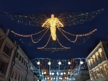 Нижний Новгород украсят иллюминацией к Новому году и Рождеству за 41 млн рублей
