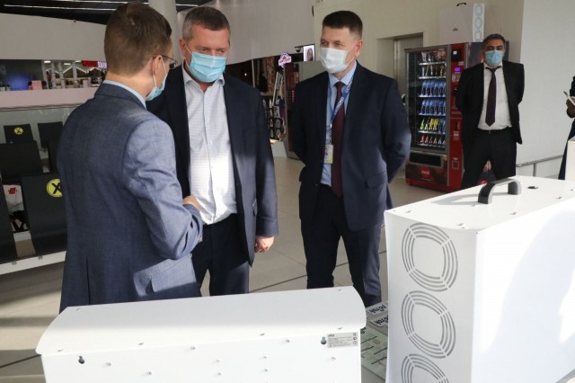 Рециркуляторы нижегородского производства установили в аэропорту "Стригино"