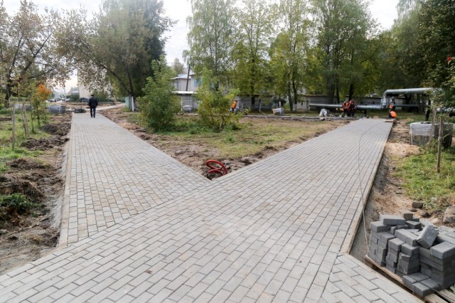 Сквер им. Грабина в Нижнем Новгороде благоустроят до конца октября