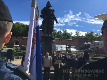 День судостроителя и день рождения Петра I отметили в Нижнем Новгороде