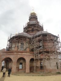 Освящение восстановленного храма в Хирино 