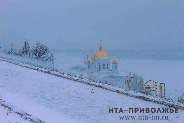 Снежная буря надвигается на Нижегородскую область