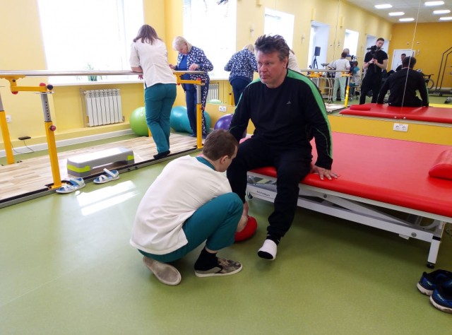 Чемпион мира по боям без правил Олег Тактаров выбрал РЦ "Янтарь" для прохождения курса физической реабилитации