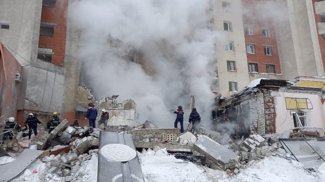 Взрыв газа произошёл в 12-этажке на Мещерском бульваре в Нижнем Новгороде (ВИДЕО)