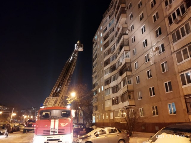 Две женщины погибли в результате пожара на улице Рабкоров в Уфе
