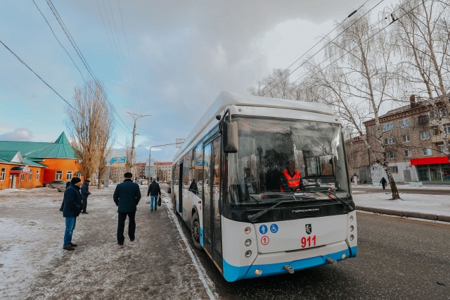 Маршрут троллейбуса №100 между Чебоксарами и Новочебоксарском продлят с 27 января 