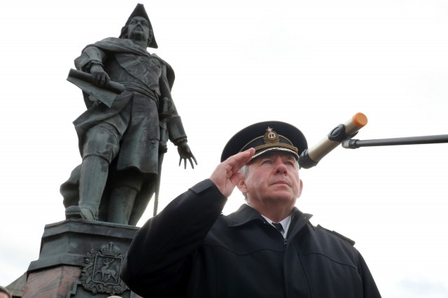 День создания российского флота отметили в Нижнем Новгороде 20 октября
