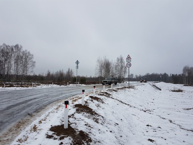 Двухкилометровую дорогу к деревне Городное Нижегородской области построили за 1,5 года