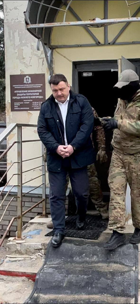Директор управления инженерной защиты Нижнего Новгорода Алексей Ежков задержан по подозрению в коррупциии (ВИДЕО)
