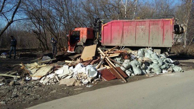 Почти 700 кубометров мусора вывезли с территории Сормовского района в Нижнем Новгороде