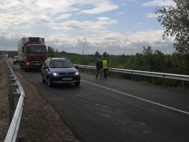 Дорогу к промзоне Кстова Нижегородской области отремонтировали по нацпроекту