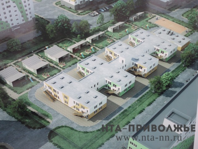 Контракт с подрядчиком по строительству детсада в микрорайоне Бурнаковский Нижнего Новгорода планируется расторгнуть