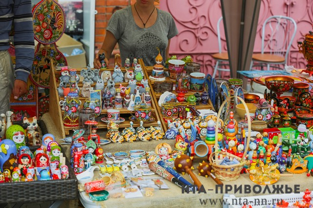 Торговцы сувенирной продукцией в Нижнем Новгороде в связи с проведением ЧМ увеличили выручку в пять раз