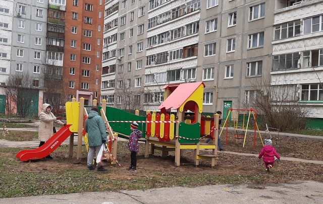 Дополнительные детские площадки в Нижнем Новгороде устанавливают по муниципальной программе
