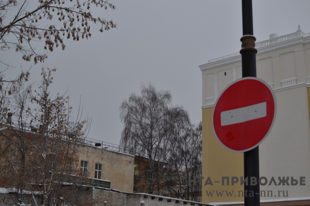 Одностороннее движение вводится на участке ул. Попова в Нижнем Новгороде