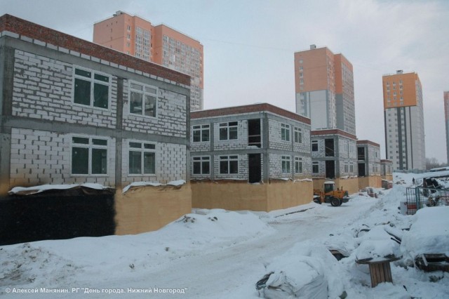 Детский сад на 300 мест в микрорайоне "Бурнаковский" в Нижнем Новгороде планируется ввести в эксплуатацию в начале июля 2019 года