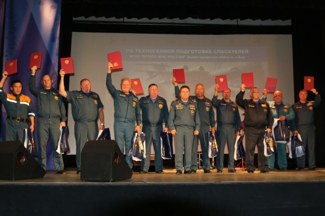 Всероссийские сборы спасателей завершились в Нижегородской области
