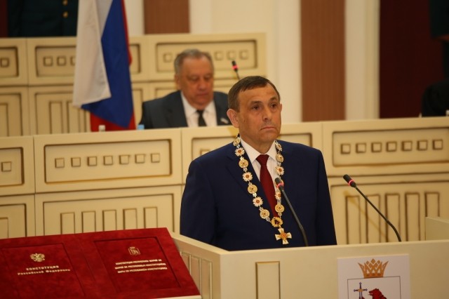 Александр Евстифеев вступил в должность главы республики Марий Эл