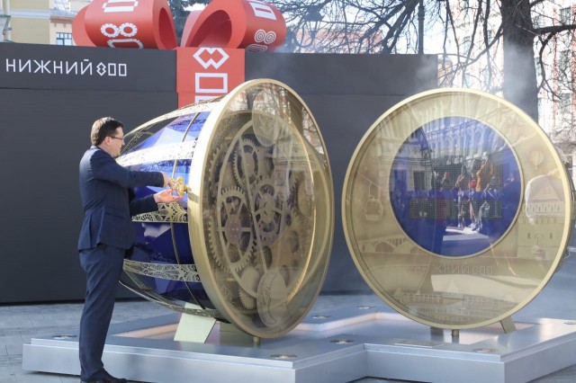Часы обратного отсчета будут показывать время до 800-летия Нижнего Новгорода