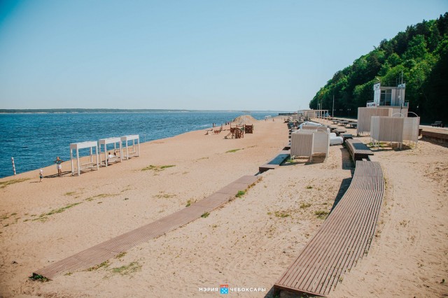 Пляжи Чебоксар будут готовы к ближайшим выходным