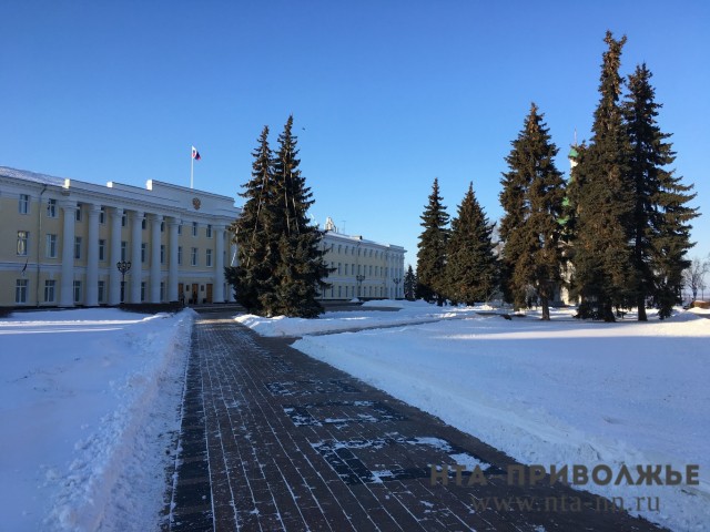 Площадь перед Заксобранием в Нижегородском кремле благоустроят за 235,8 млн рублей