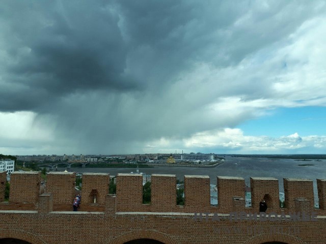 Кратковременные дожди возможны в Нижнем Новгороде в День города 21 августа